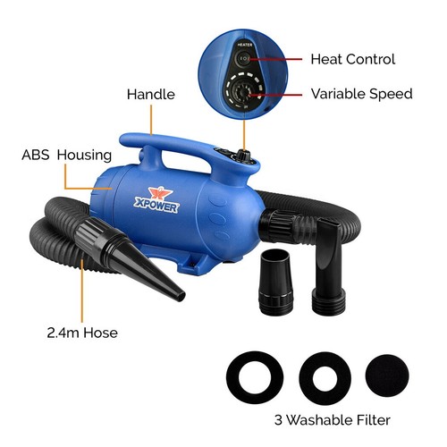 Xpower blue pet - blue,